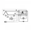 Компрессор для холодильника EMBRACO NJ2212GK R404a 1546W (с пусковым реле CSR) 2