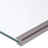 Полка (верхняя) для холодильника Samsung DA97-24673B 650x385mm (стеклянная, с обрамлением) 1