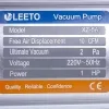 Вакуумний насос для кондиціонера LEETO XZ-5A (1 ступ. 283 л/хв.) 0