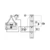 Компрессор для холодильника EMBRACO NE1130Z R134a 270W (с пусковым реле RSIR) 1