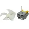 Двигатель вентилятора RT-01 WT52 220V с крыльчаткой (D=100mm) для холодильника 0