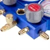 Манометрический коллектор 2- вентильный VALUE VMG-2-R32В-NEW+шланги 3шт.x1500mm (R32 R410 R22) 2