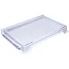 Полка для холодильника Samsung DA97-16282A 575x405mm (стеклянная, с обрамлением) 1