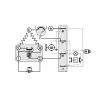 Компрессор для холодильника EMBRACO ASPERA NEK2134GK R404a 463W (с пусковым реле CSIR) 1