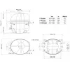 Компрессор для холодильника EMBRACO NEK2172GK R404a 882W (с пусковым реле CSCR) 0