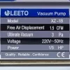 Вакуумний насос для кондиціонера LEETO XZ-1B (1 ступ. 42 л/хв.) 0