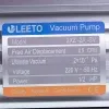 Вакуумний насос із манометром LEETO 2XZ-2A/C-SV (2 ступ./128 л/хв.) 0