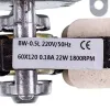 Тангенциальный вентилятор BW L=120mm D крыльчатки=60mm 0