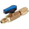 Кран прямий для заправки фреону R600 (1/4'') RTM BV-01 0