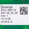 Модуль керування для морозильної камери Gorenje 566505 0