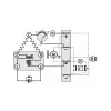 Компрессор для холодильника EMBRACO ASPERA NEK2150GK R404a 609W (с пусковым реле CSIR) 3