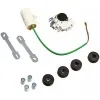 Компресор для холодильника Electrolux 140008877221 ACC HKK70AA R600a 117W (з пусковим реле) 1
