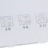 Beko 4634610200 Панель ящика (нижнего) морозильной камеры 445x235mm 1