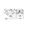 Компрессор для холодильника EMBRACO NEK2168GK R404a 708W (с пусковым реле CSCR) 3