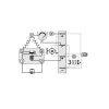 Компрессор для холодильника EMBRACO ASPERA NEK6187Y R600a 905W (с пусковым реле RSIR/RSCR) 1