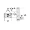 Компрессор для холодильника EMBRACO ASPERA NEU2155GK R404a 653W (с пусковым реле CSIR) 3