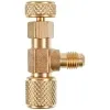 Кран для заправки кондиціонерів VALUE VVO-1 (1/4''-1/4'' SAE) 0