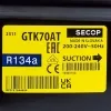 Компрессор для холодильника SECOP (DANFOSS) GTK70AТ R134 205W (с пусковым реле ZCF-Р) 0