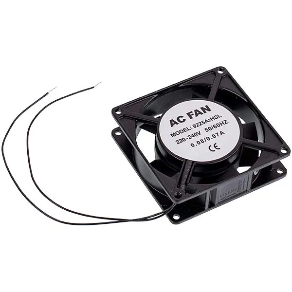 Вентилятор квадратный 92x92x25mm 0,08A