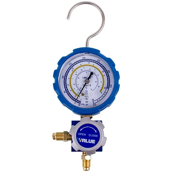 Манометричний колектор 1-вентильний VALUE VMG -1-U-L Type 2 (R410 R407 R22 R134)