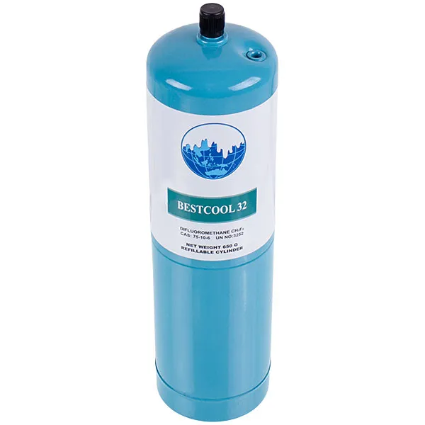 Фреон Bestcool R32 0,65kg під клапан Шредера (різьба 1/4'') (Холодоагент R32, Хладон-32, Фреон 32, ДФУ-R32, HFC-32)