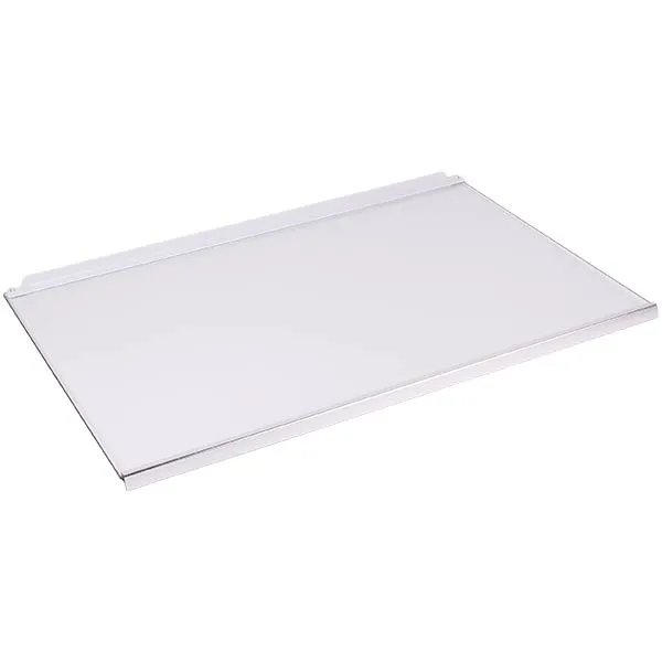 Полиця над ящиком для овочів у холодильник Bosch 00688452 600x390mm (скляна, з обрамленням)