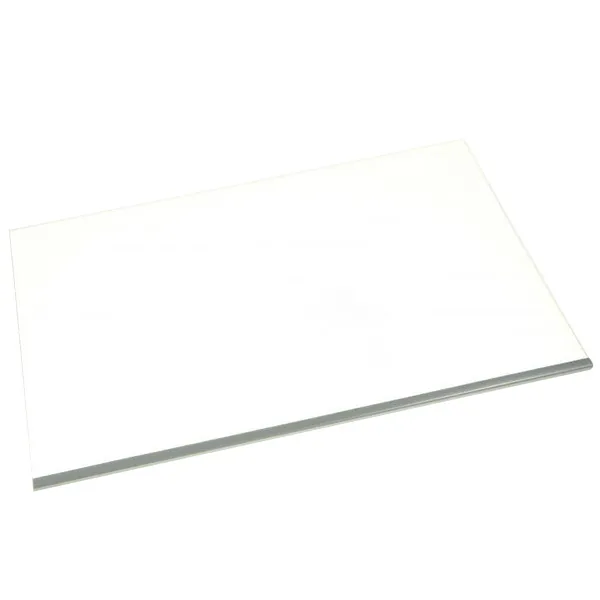 Полка над ящиком для овощей в холодильник Whirlpool 481010476658 465x360mm (стеклянная)