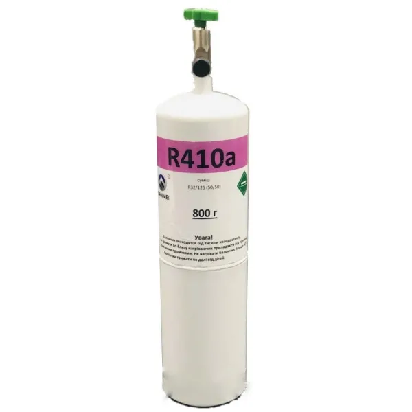 Фреон SANMEI R410A 0.8kg (Хладагент R410A, Хладон-410A, Фреон 410, ДФУ-410A, HFC-410 А)