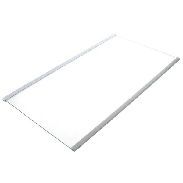 Полка для холодильника Whirlpool 480132101256 490x275mm (стеклянная, с обрамлением)