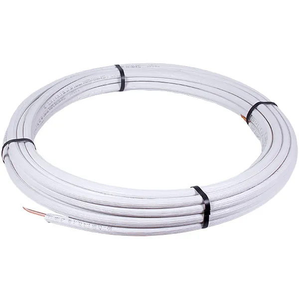 Труба мідна в ізоляції 1/4'' 6mm бухта 25m ISOCLIMA s.p.a