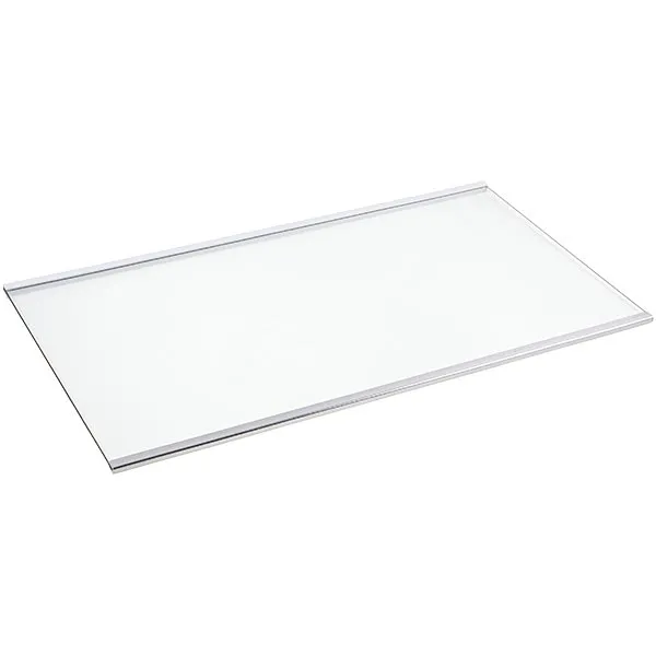 Полка над ящиком для овощей в холодильник Gorenje 819877 490x270mm (стеклянная, с обрамлением)