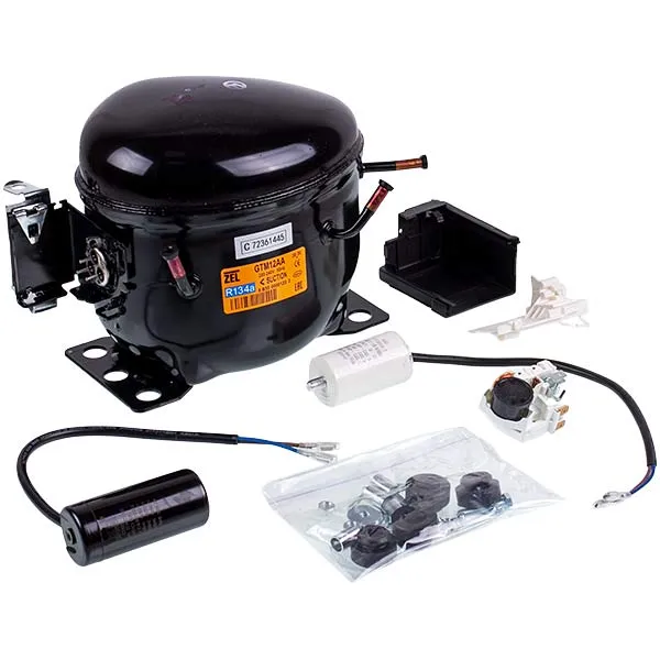 Компрессор для холодильника Zanussi ZEL GTM12AA R134a 320W (с пусковым реле)