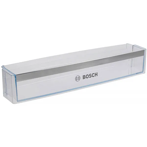 Полка двери для бутылок в холодильник Bosch 00654424 570x125mm (с логотипом)