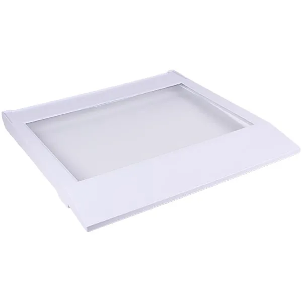 Полиця над ящиком для овочів у холодильник Samsung DA97-21138A 510x485mm (скляна, з обрамленням)