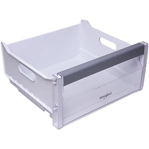 Ящик морозильної камери (середній) для холодильника Whirlpool 481010869613 395х195х365 мм