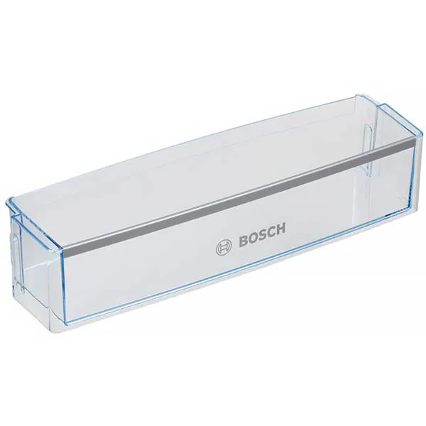 Дверна полиця для пляшок для холодильника Bosch 00674382 470x125mm (з логотипом)
