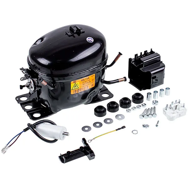 Компрессор для холодильника Zanussi ZEL HML170A R600a 170W (с пусковым реле ZHB68-120P15C)