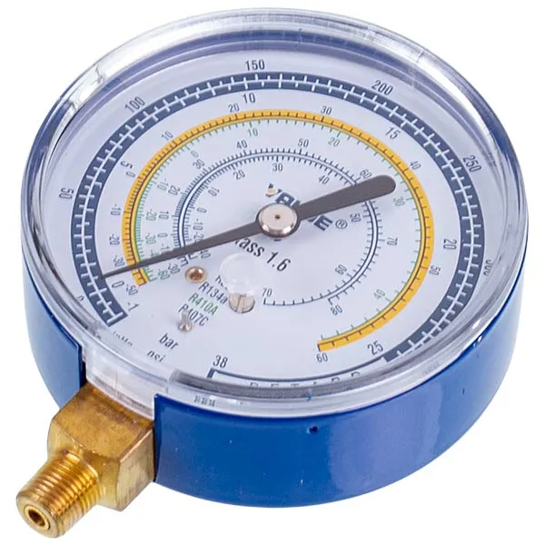 Манометр низького тиску BL VALUE  (D корпуса= 80mm, R22 R134 R410 R407)