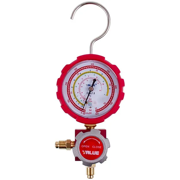 Манометрический коллектор 1- вентильный VALUE VMG-1-U-H Type 2 (R410 R407 R22 R134)