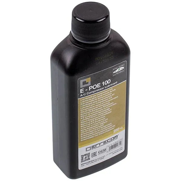 Масло синтетическое Errecom LR-POE 100 HYBRID (OL6033.Q.P2) 250ml для электрического компрессора