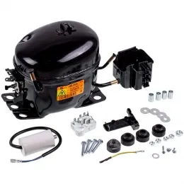 Компрессор для холодильника Zanussi ZEL HML200A R600a 200W (с пусковым реле ZNB68-120P15C)