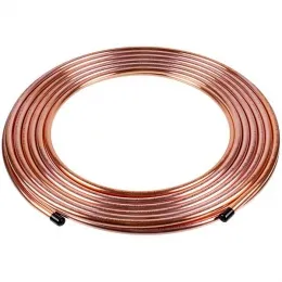 Труба мідна 1/2'' 12x0.81mm бухта 15m Halcor
