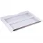 Полка фреш-зоны (раздвижная) для холодильника Samsung DA97-07830A 483x370mm (стеклянная, с обрамлением)
