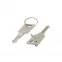 Набор ключей (2 шт.) замка двери морозильной камеры Electrolux 4055081873